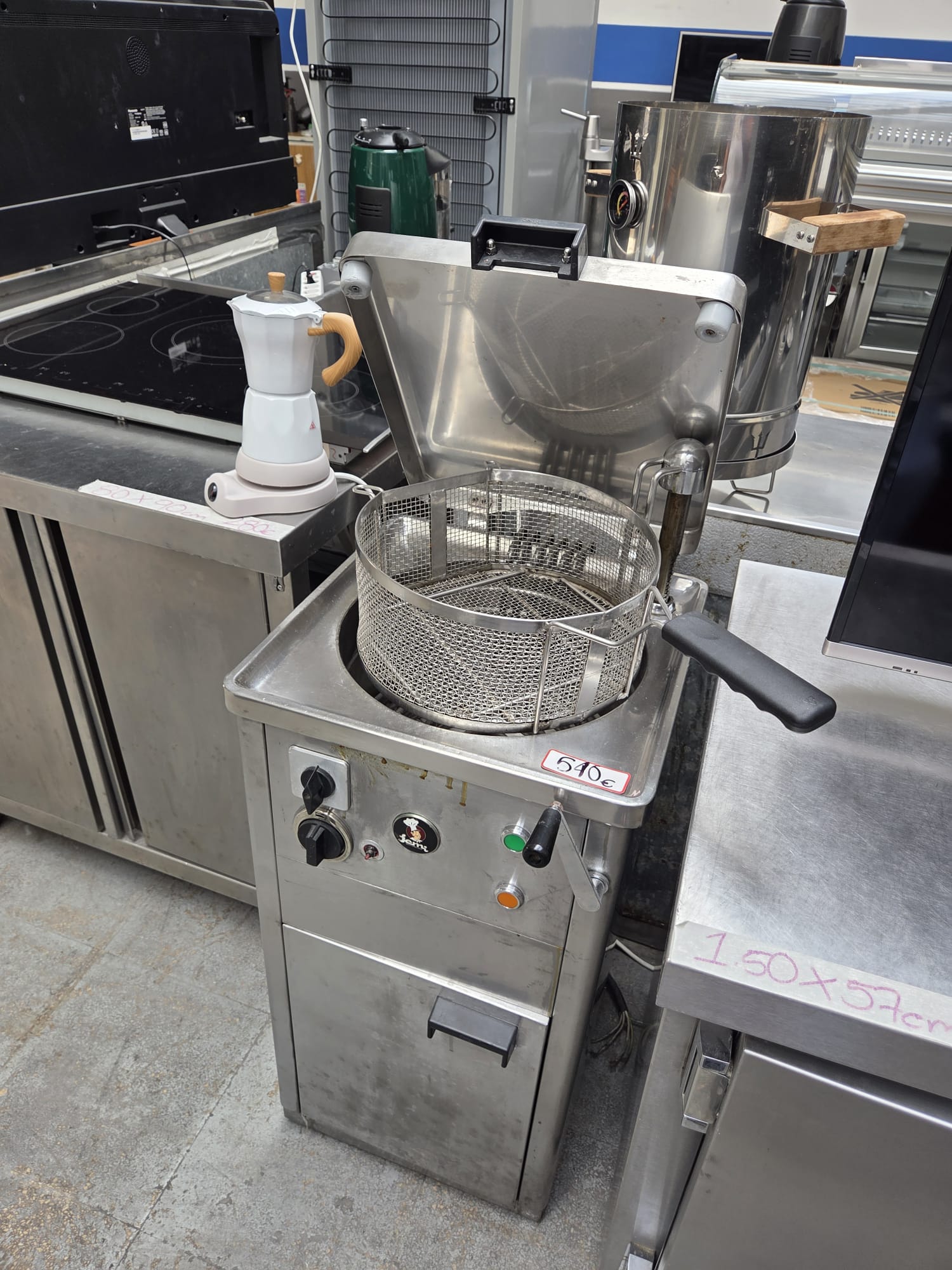 Planchas y freidoras industriales